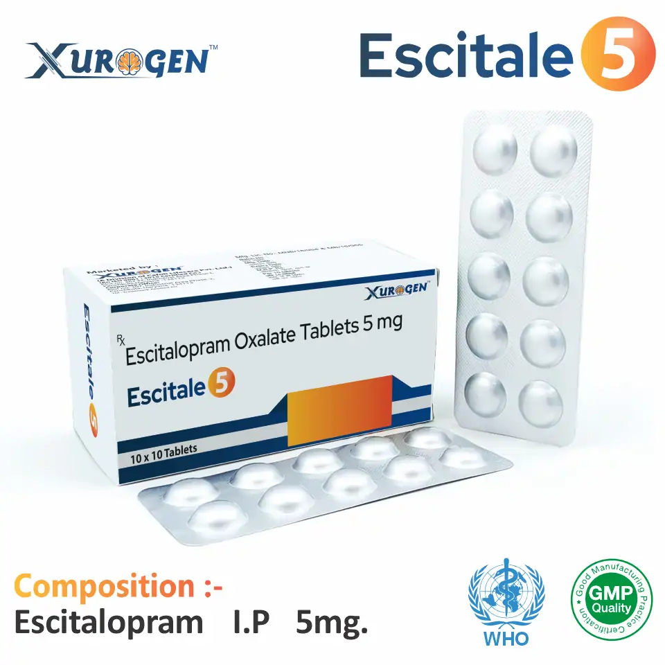 Escitalopram Oxalate 5mg Tablet Supplier India